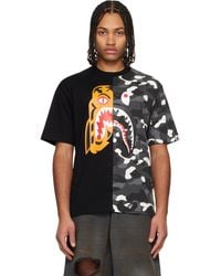 A Bathing Ape - City Camo Tiger Shark Relaxed Fit T-Shirt - Lyst