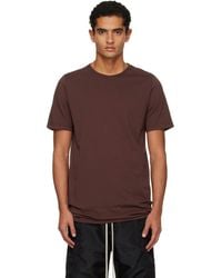 Rick Owens - Burgundy Concordians Level T-Shirt - Lyst