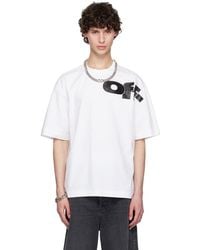 Off-White c/o Virgil Abloh - Off- T-Shirt Shared Logo - Lyst