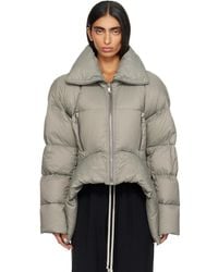 Rick Owens - Taupe Tower Draculimo Down Jacket - Lyst