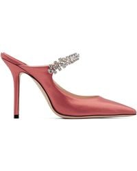 Jimmy Choo - Bing 100 Satin Heels - Lyst