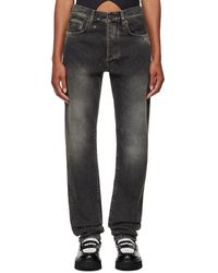 Moschino - Faded Jeans - Lyst