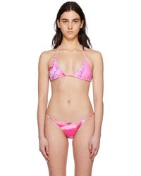 Miaou - Pink Kauai Bikini Top - Lyst
