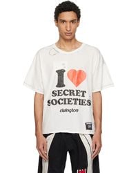 RIVINGTON roi Rebis - Off- 'Secret Societies' Tyler T-Shirt - Lyst