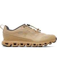 On Shoes - Tan Cloud 6 Geo Waterproof Sneakers - Lyst