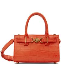 Versace - クロコエンボス メドゥーサ 95' バッグ - Lyst