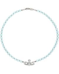 Vivienne Westwood - Messaline Choker Necklace - Lyst