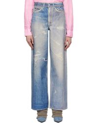 Our Legacy - Blue Full Cut Jeans - Lyst