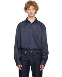 Dries Van Noten - Loose Denim Shirt - Lyst