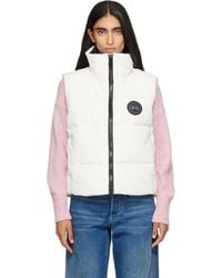 Canada Goose - Grandview Disc Cropped Down Vest - Lyst