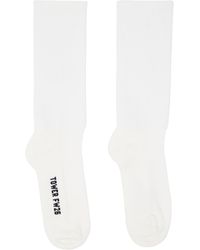 Rick Owens - Tower Mid Calf Socks - Lyst