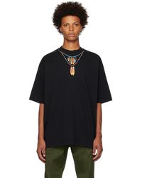Marcelo Burlon - Black Feathers Necklace T-shirt - Lyst