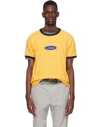 ANDERSSON BELL - Essential 'Adsb' Logo Patch Ringer T-Shirt - Lyst