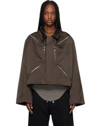 Rick Owens - Temple Heizer Mac Jacket - Lyst