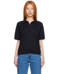 Norse Projects Navy Anu Polo - Multicolor