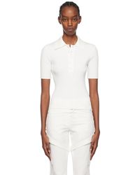 Courreges - White Ac Polo - Lyst