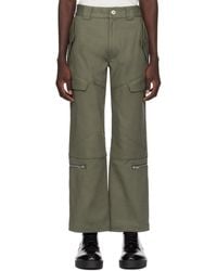 Dion Lee - Green Tactical Cargo Pants - Lyst