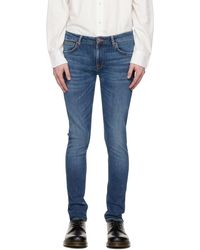 Nudie Jeans Skinny Lin Jeans for Men - Up to 71% off | Lyst