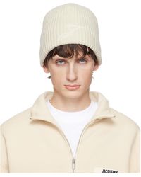 Jacquemus - Off- 'The Espiral' Beanie - Lyst
