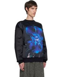 メンズ Dries Van Noten クロップド ダッフルコート ブラック | Lyst