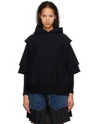 Undercover - Layered Hoodie - Lyst