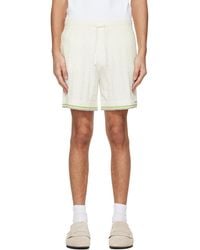 CASABLANCA - Off- Tennis Boucle Shorts - Lyst