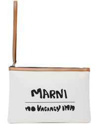 Marni - No Vacancy Innエディション ホワイト Bey ポーチ - Lyst
