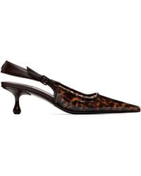 Jimmy Choo - Amel 50 Tortoiseshell Heels - Lyst