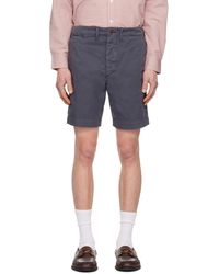 RRL - Garment-Dyed Chino Officer's Shorts - Lyst