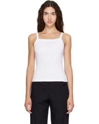 Leset - Nando Square Neck Tank Top - Lyst
