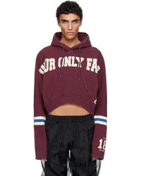 Doublet - Pull À Capuche 'Only Fans' Bourgogne Édition Pztoday - Lyst