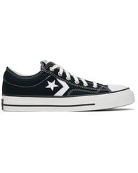 Converse - Black Patches Sneakers - Lyst
