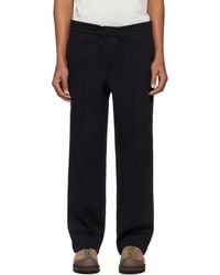 Moncler - Logo Patch Cotton & Neoprene Sweatpants - Lyst
