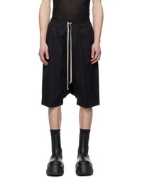 Rick Owens - Short Rick's Pods Noir - Lyst