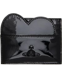 Vivienne Westwood - ブラック Heart カードケース - Lyst