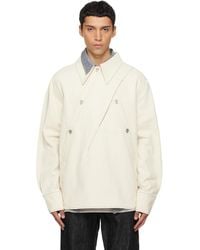 NULLUS - Overall Selvedge Denim Shirt - Lyst