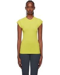 Issey Miyake - Yellow Mellow T-shirt - Lyst