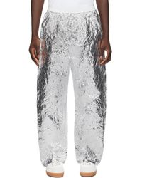 Hed Mayner - Crinkled Trousers - Lyst