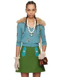 Valentino - Embroidered Cardigan - Lyst