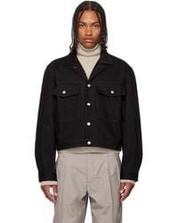 Lemaire - Denim Trucker Jacket - Lyst
