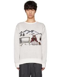 Palmes - Off- Andre Sweater - Lyst