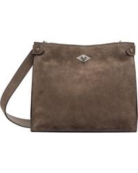 Metier - Taupe Stowaway Crossbody Bag - Lyst