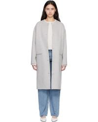 Loulou de Saison - Kerry Wool Cashmere Drap Oval Coat - Lyst