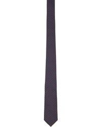 Balenciaga - Burgundy & Dots Jacquard Tie - Lyst