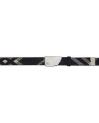 Burberry - Shield Webbing Belt - Lyst