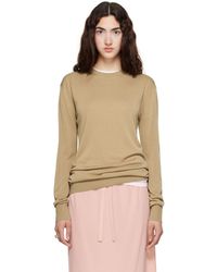 TOTEME - Long-Sleeve Knit Sweater - Lyst