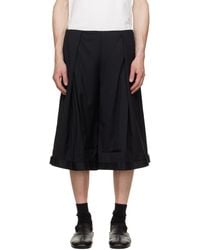 HODAKOVA - Upside Down Trouser Shorts - Lyst