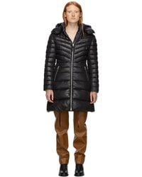 Mackage Lara Lightweight Down Coat With Removable Hood In Black - Women