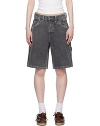 Dime - ブラック Classic デニムショートパンツ - Lyst