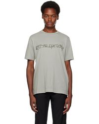 1017 ALYX 9SM - Gray Graphic T-shirt - Lyst